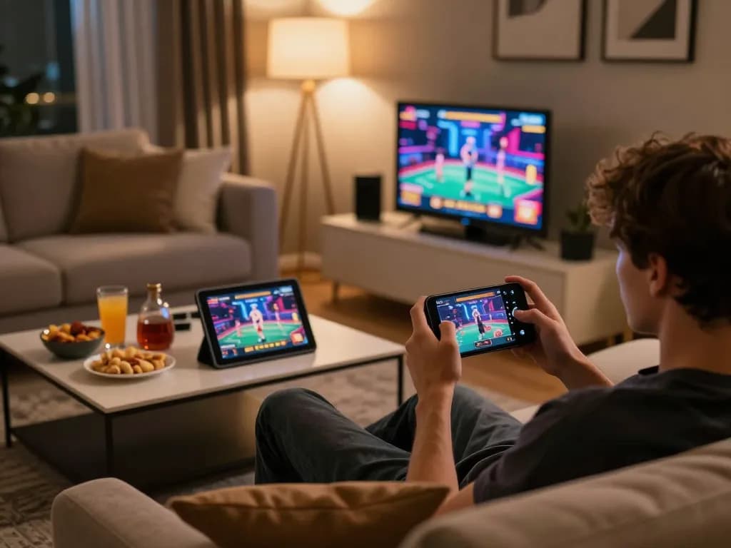 Engaging in mobile gaming at home with XX88 app for strategic play and easy access