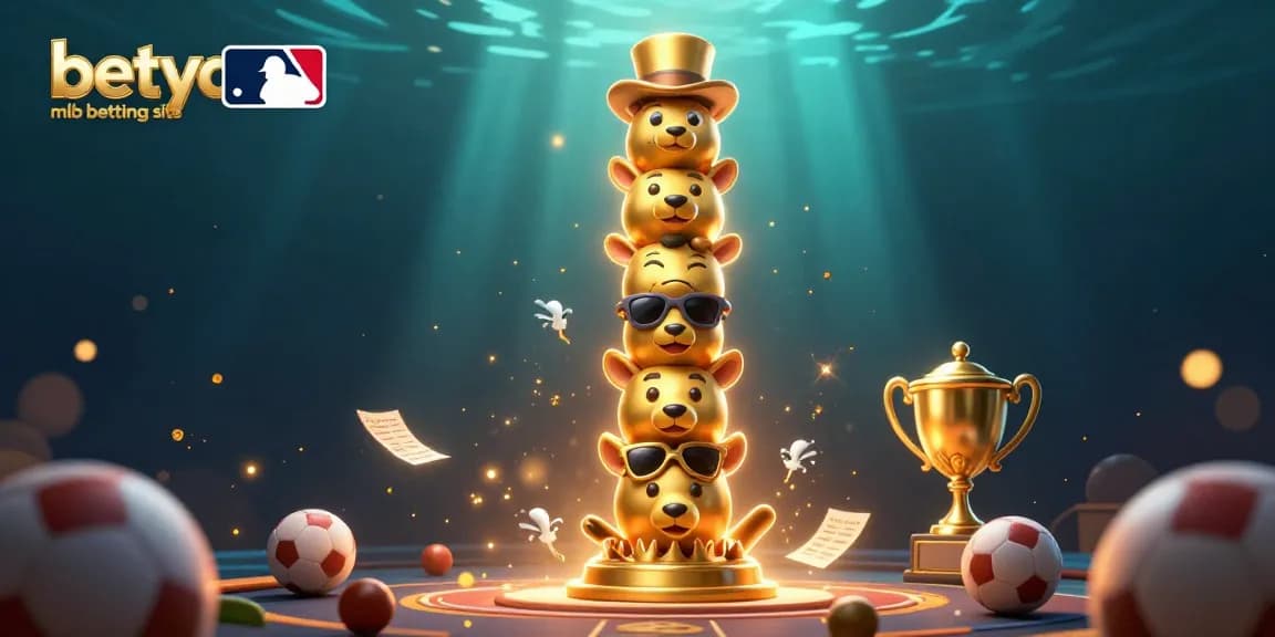 Betya MLB betting site showcases a vibrant sports betting atmosphere with dynamic elements.