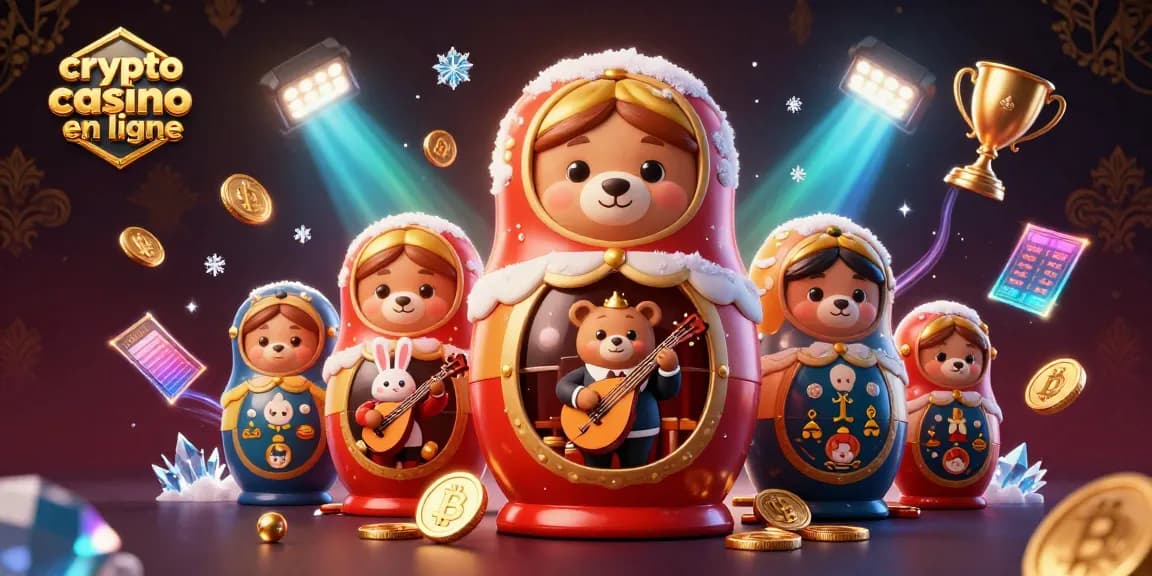 Découvrez le frisson du crypto casino en ligne avec des personnages vibrants et des éléments de jeu dynamiques.