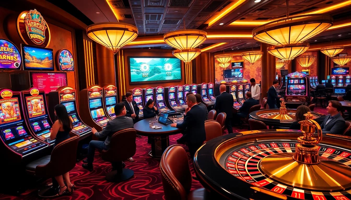 Experience the thrill of winning at https://nohudoithuong.life/ with vibrant slot machines and professional dealers.