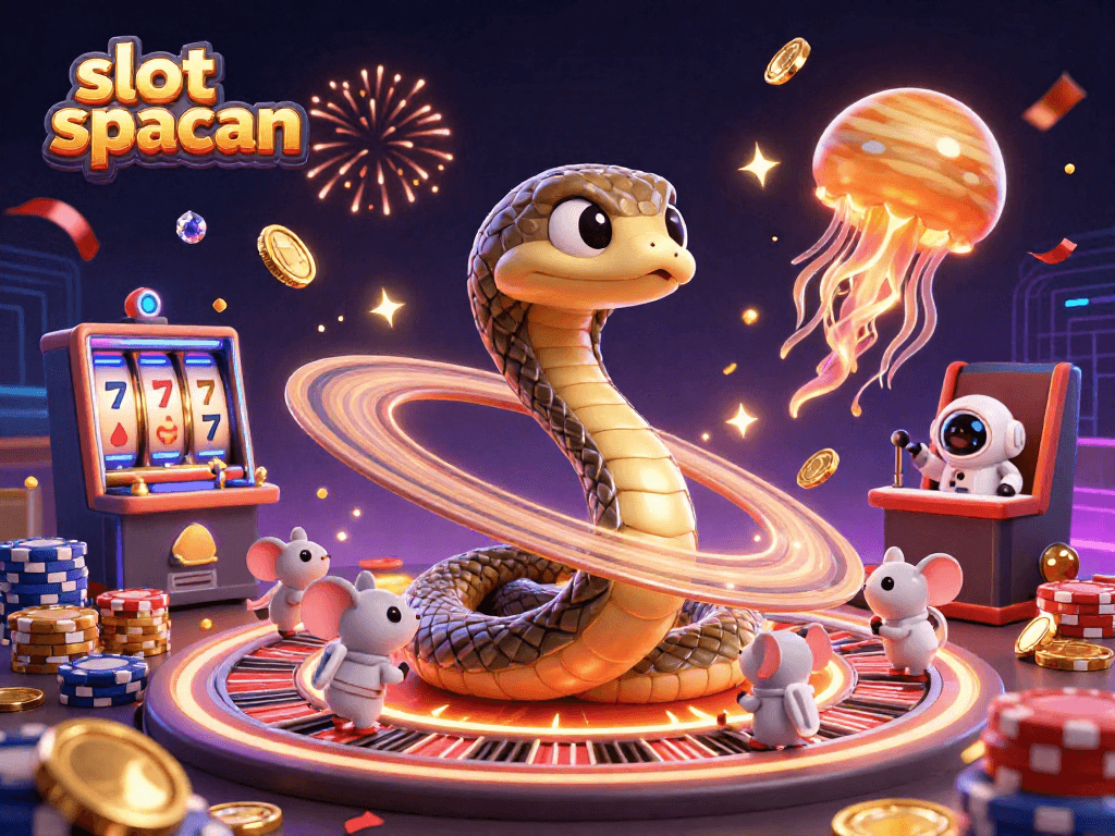 Engage in the thrilling slot spaceman adventure where astronaut mice bet on Saturn's rings as the cosmic dealer guides the game.