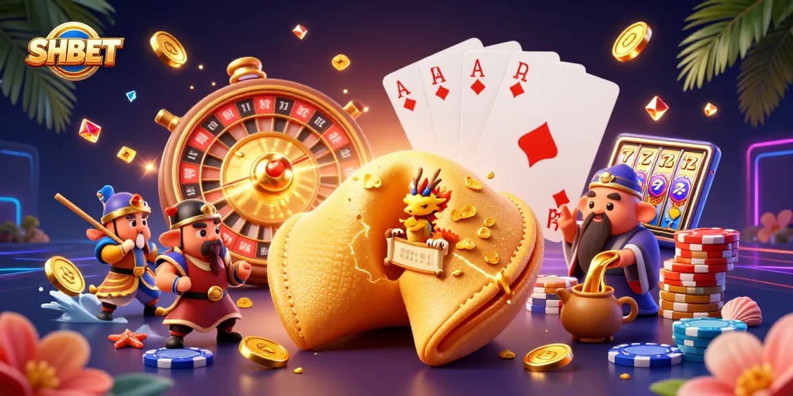 Experience SHBET with captivating gaming scenes showcasing golden elements and professional casino atmosphere.