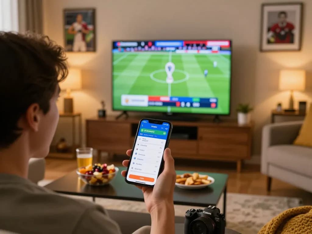 Experience thrilling situs mix parlay betting during the World Cup action from home with a lively atmosphere.