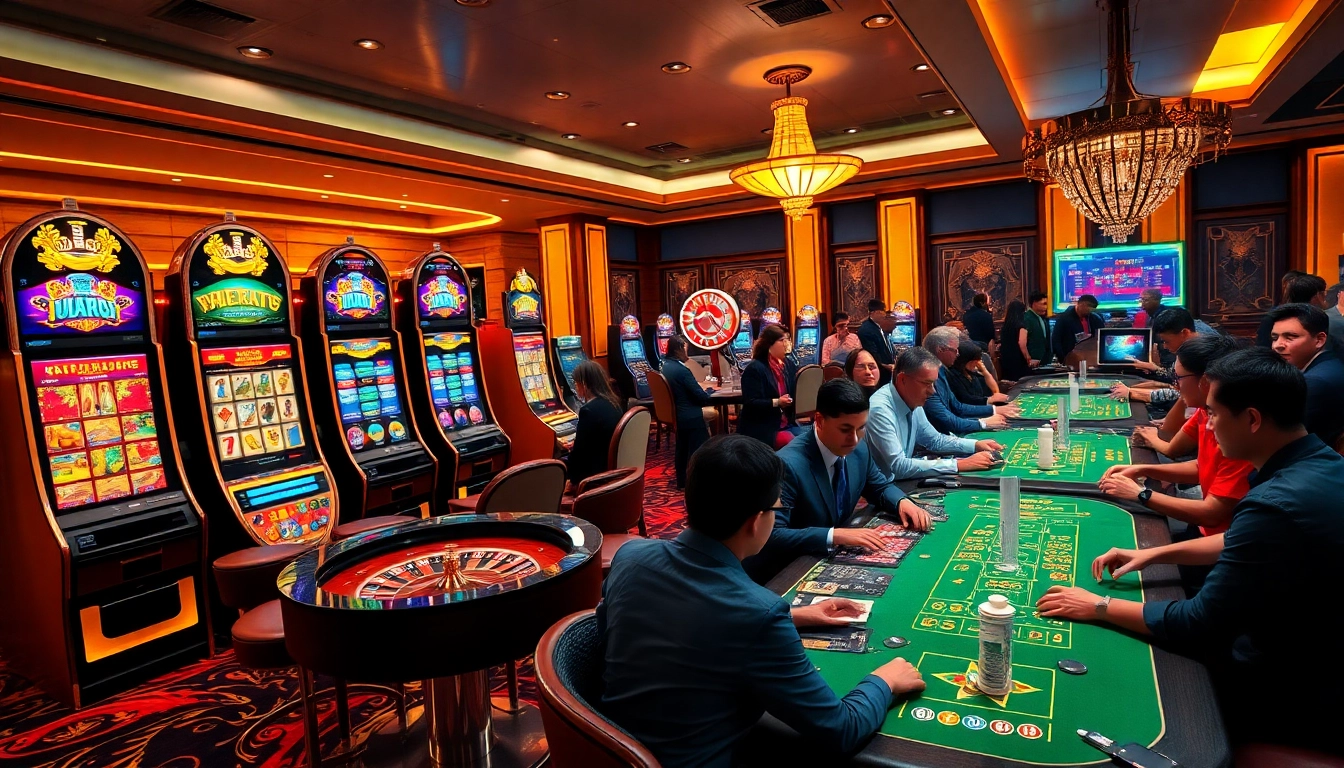 Engage in exhilarating games at https://f8bet.net.in/ with vibrant slot machines and roulette.