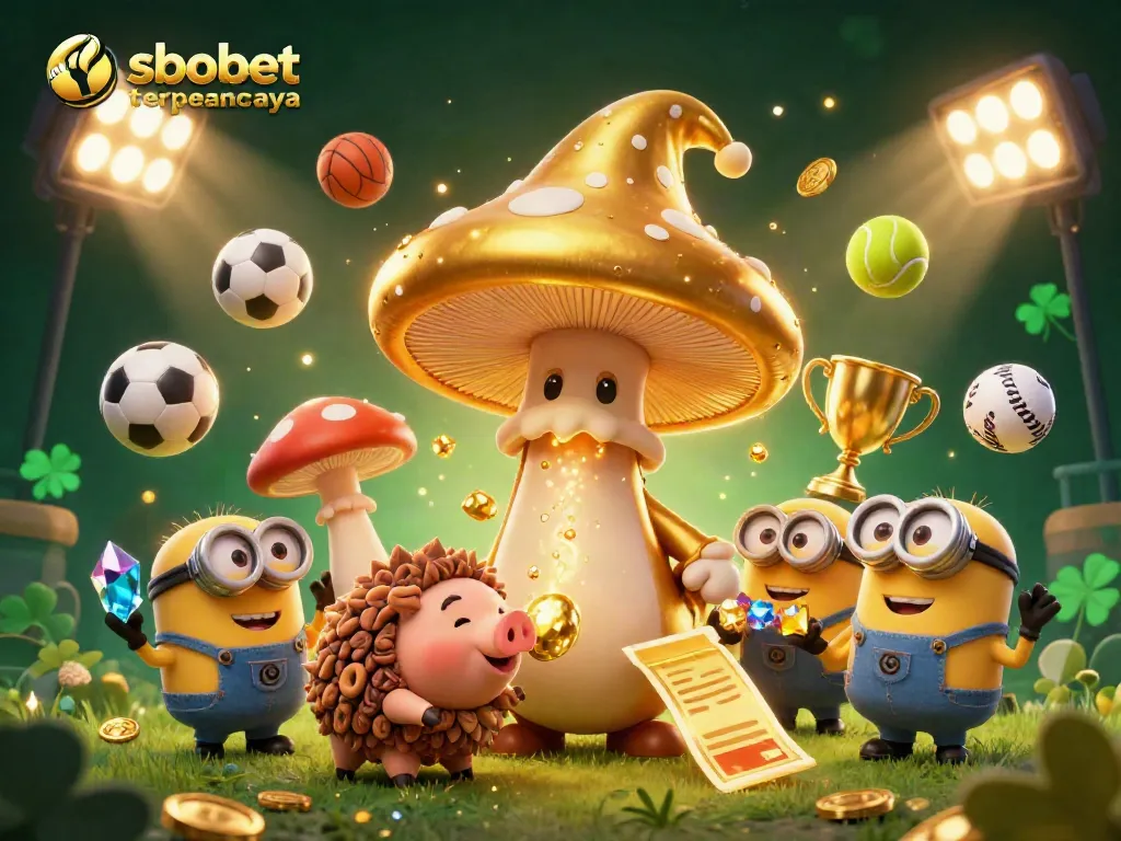 Experience thrilling sports betting with sbobet terpercaya in an enchanting golden fantasy world
