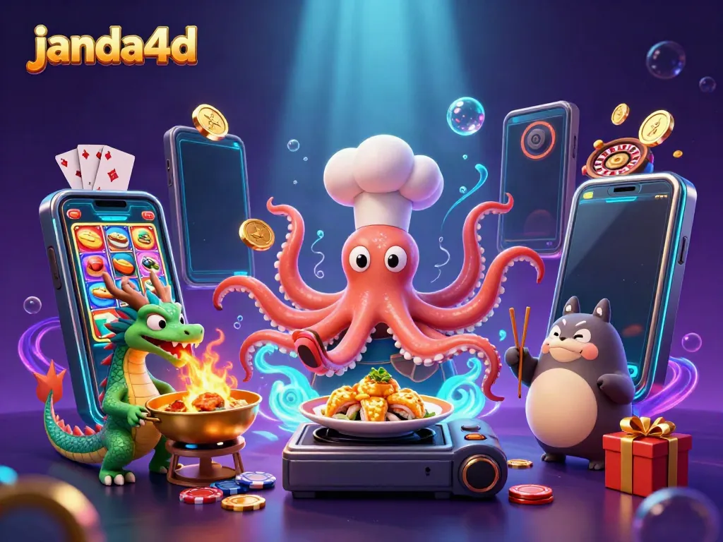 Menangkan permainan slot dengan janda4d dalam ilustrasi visual yang memukau.