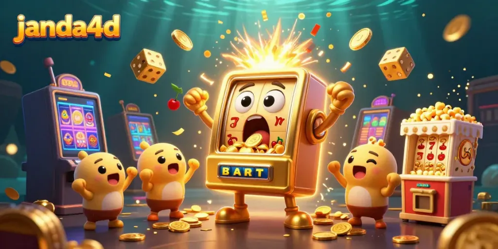 Menangkan jackpot besar di janda4d dengan mesin slot yang ceria dan petualangan yang penuh koin emas.