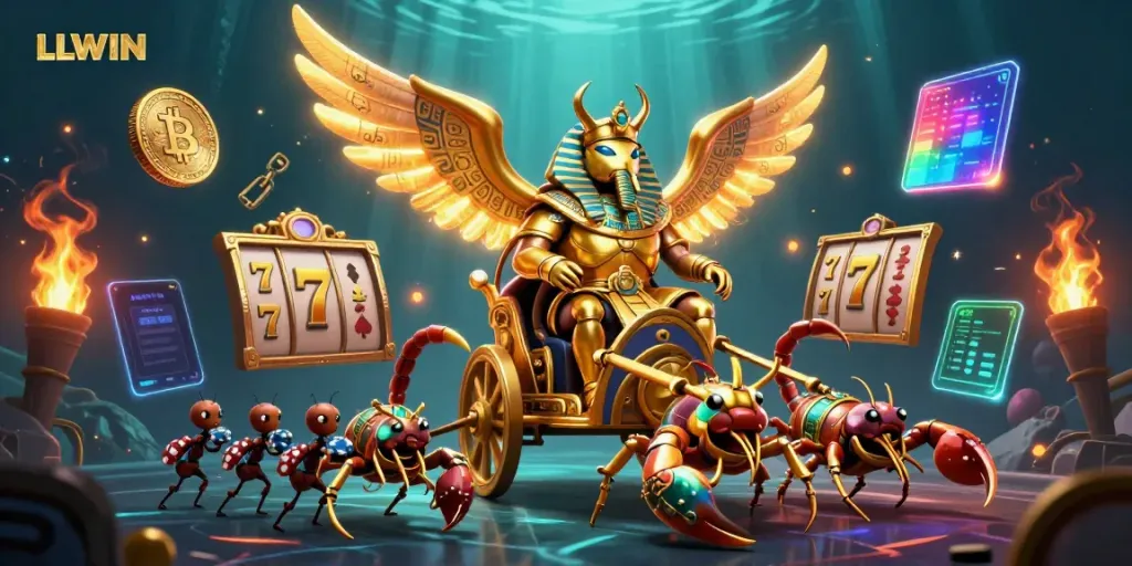 Experience thrill at LLWIN with vibrant 3D casino visuals and captivating jackpot themes.