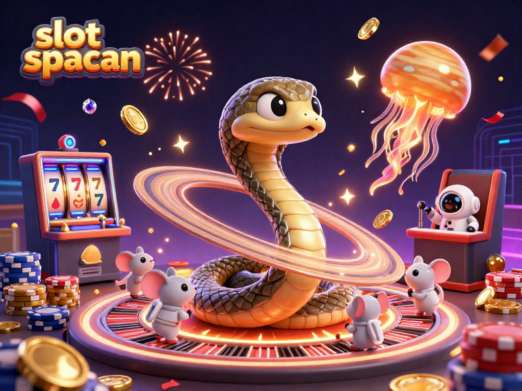 Engage in the thrilling slot spaceman adventure where astronaut mice bet on Saturn's rings as the cosmic dealer guides the game.