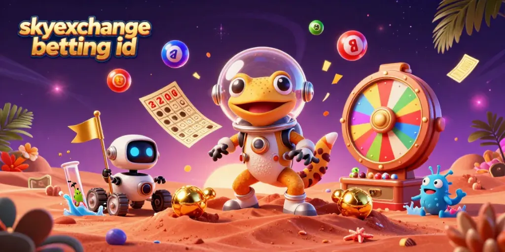 Engage in thrilling games with your skyexchange betting id in a captivating casino scene.