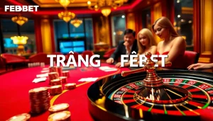 Experience thrilling gameplay at TRANG CHỦ FEBET with vibrant tables and casino action.