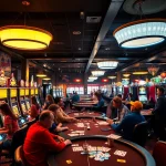 在優塔娛樂城的博彩區域，玩家享受刺激的賭博體驗。