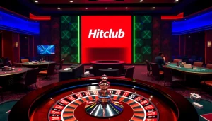 Hitclub offers an exciting casino atmosphere with elegant tables and engaging gameplay.