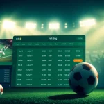 Engaging visual showcasing แทงบอล options on a modern online sportsbook interface.