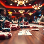 Memenangkan permainan inultogel dengan suasana penuh fokus di meja poker.