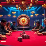 Experience the thrill of winning at trang chủ thabet with an exciting casino scene of poker and roulette.