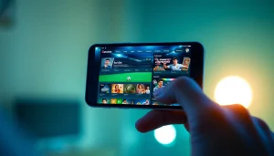 Ga6789 mobile app interface showcasing online entertainment features and user-friendly design.