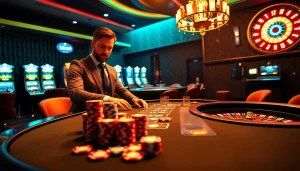 Experience the thrill of gaming at s8com with vibrant casino tables and exciting action.