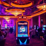 Experience the thrill of winning at Batman138 with luxurious slot machines and vibrant casino ambiance.